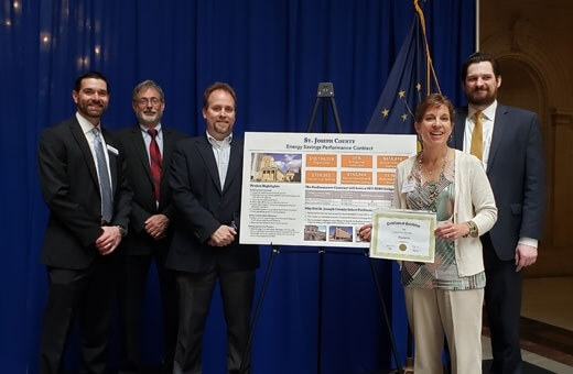 St. Joseph County Wins Energy Project Award