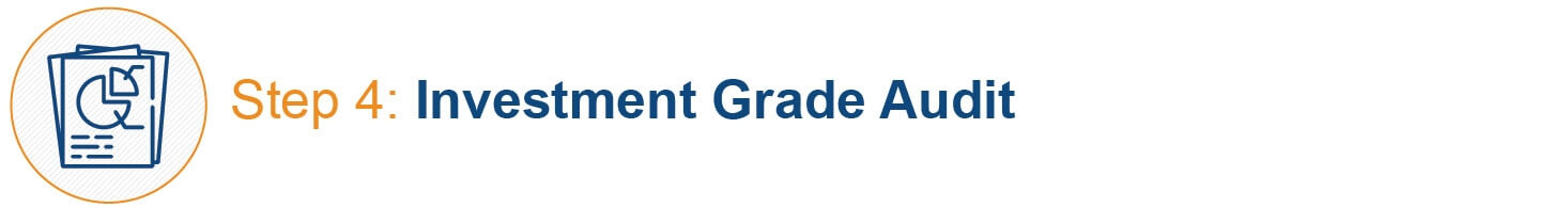 Step 4: Investment Grade Audit