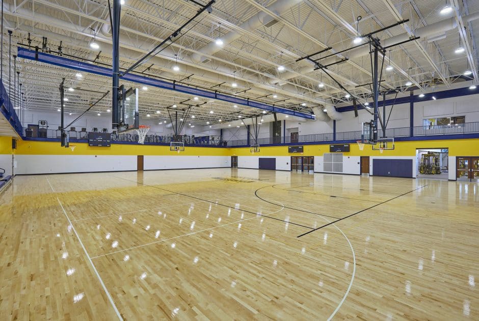 New Mooresville High School Pioneer Pavilion Gymnasium