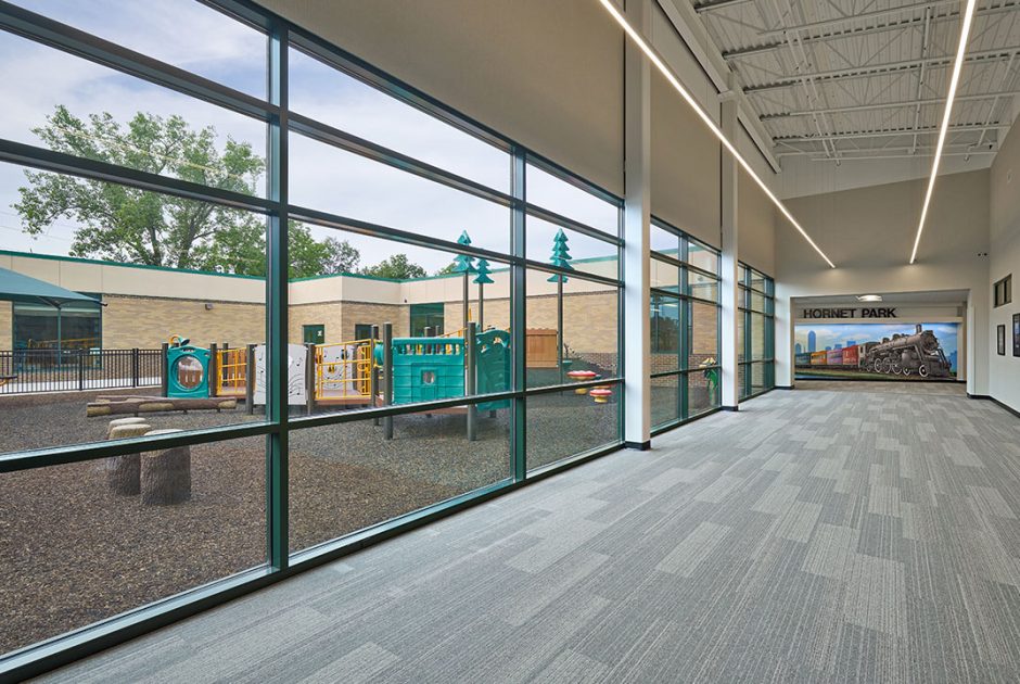 Beech Grove Horney Park Elementary Hallway