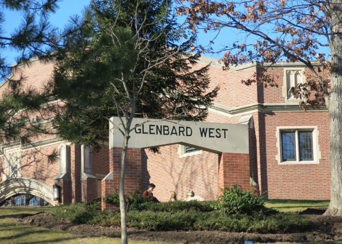 Glenbard West High School exterior