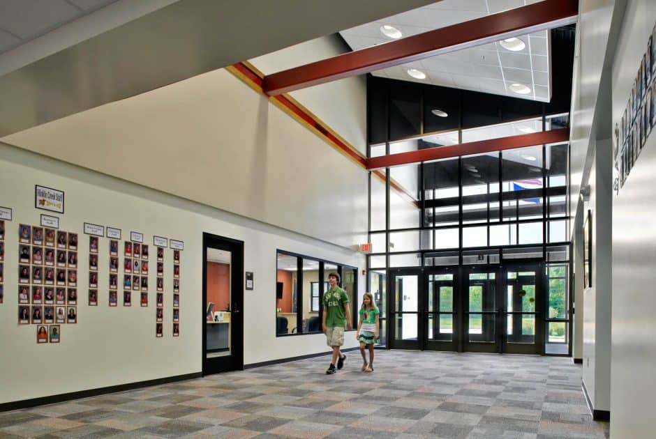 Noblesville Schools atrium