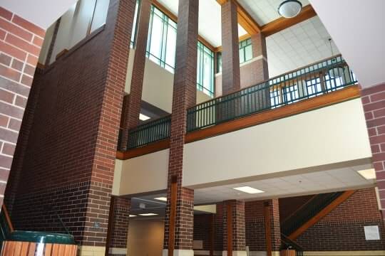 Noblesville High School foyer