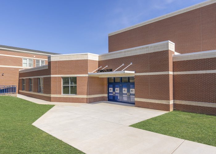 Mooresville Graded School District - Park View Elementary Exterior Entrance