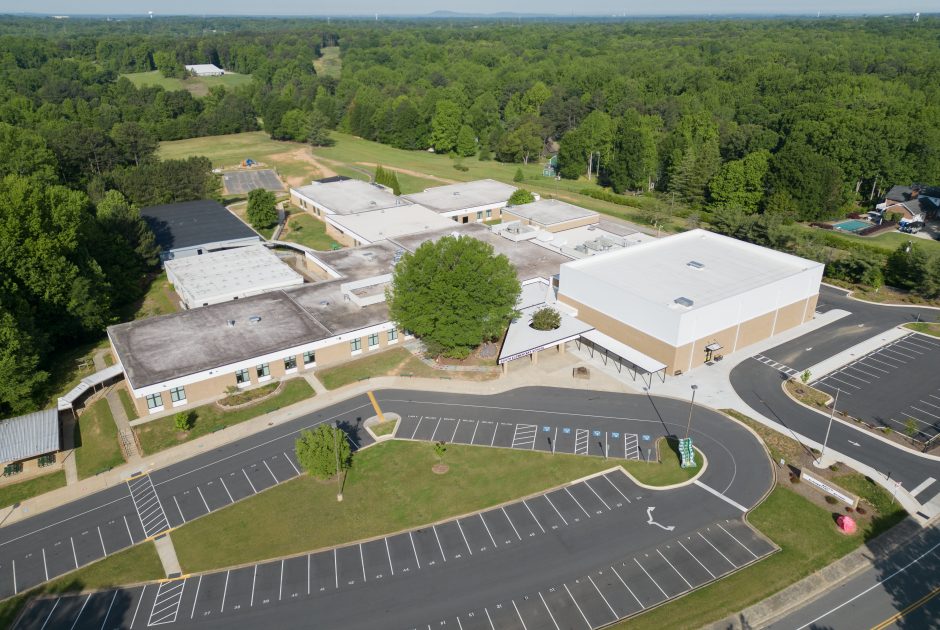 Mooresville Graded School District - South Elementary Exterior Aerial