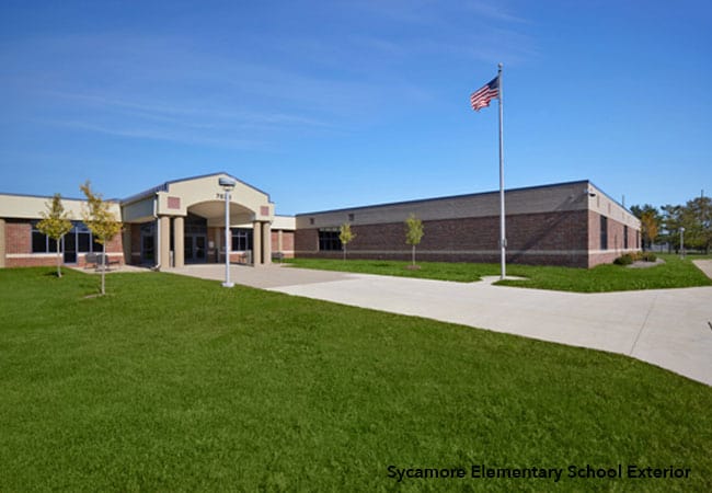 Sycamore Elementary School Exterior