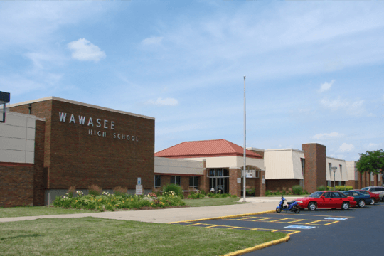 Wawasee High School exterior