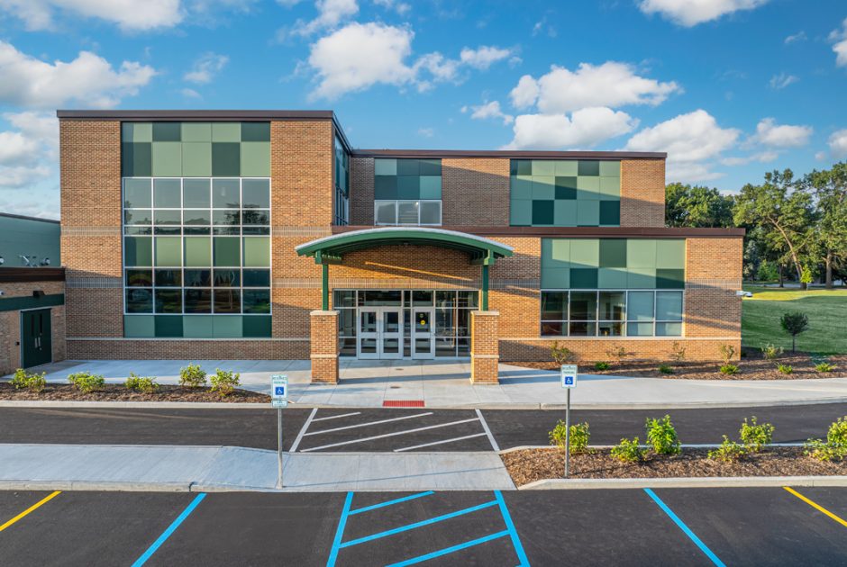 Griffith-Public-Schools-Wadsworth-Elementary---Exterior-Morning-1