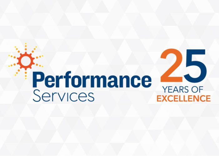 Performance Services 25th Anniversary Logo