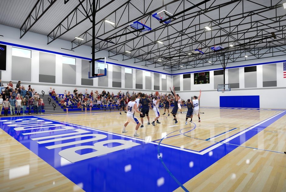 Peshtigo School District - Gymnasium Rendering