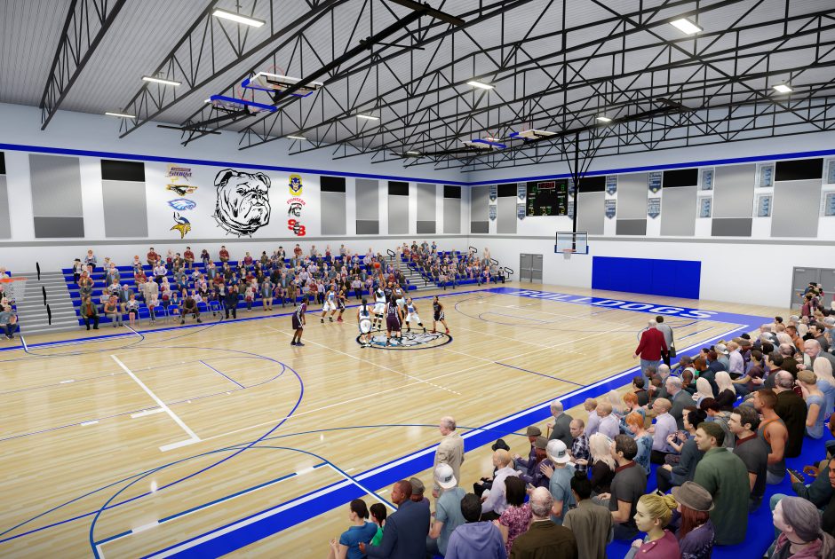 Peshtigo School District - Gymnasium Rendering