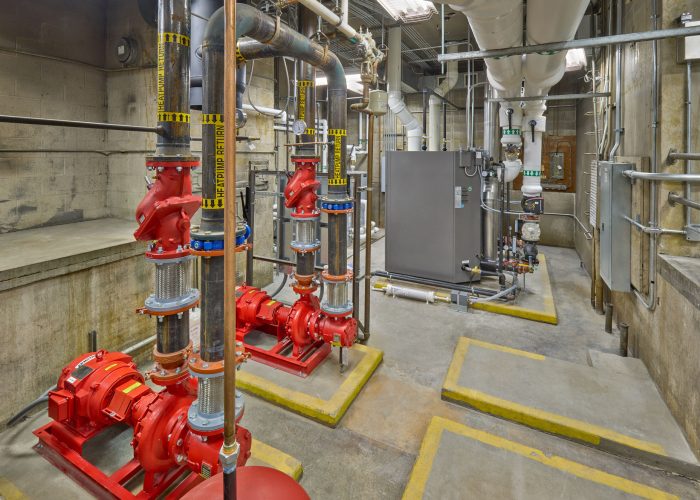 Mechanical Room at Grant County Schools, KY