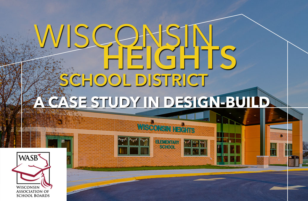 Wisconsin Heights Exterior with WASB logo