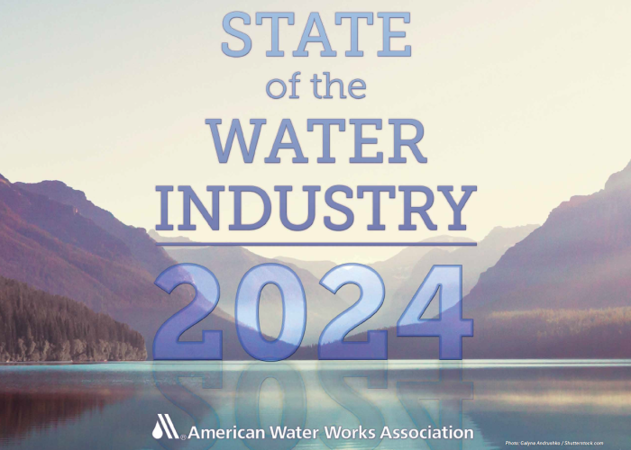 2024 AWWA State of The Water Industry Report Cover