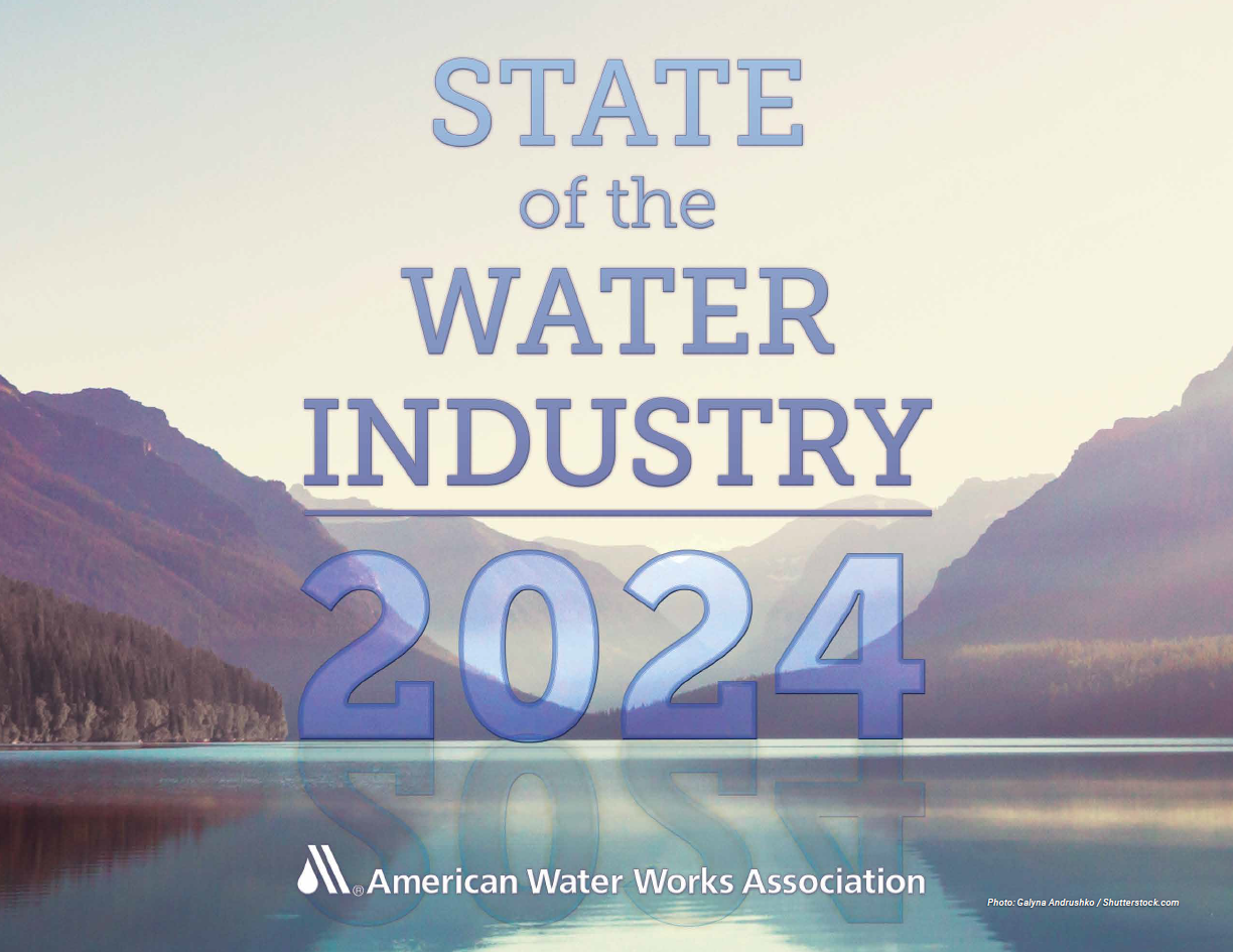 2024 AWWA State of The Water Industry Report Cover