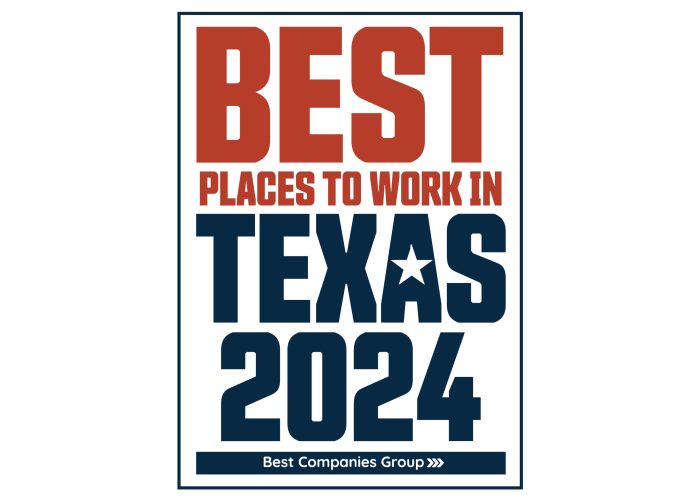 Texas Best Places to Work Award Logo for 2024