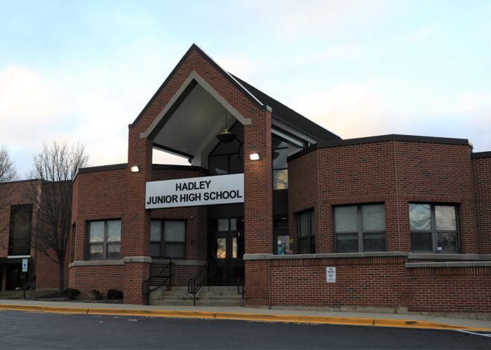 Glen Ellyn Schools - Hadley Junior High School Front Entrance