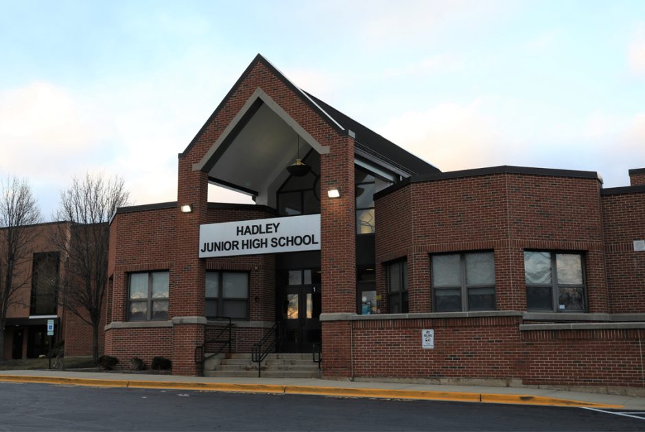 Glen Ellyn Schools - Hadley Junior High School Front Entrance