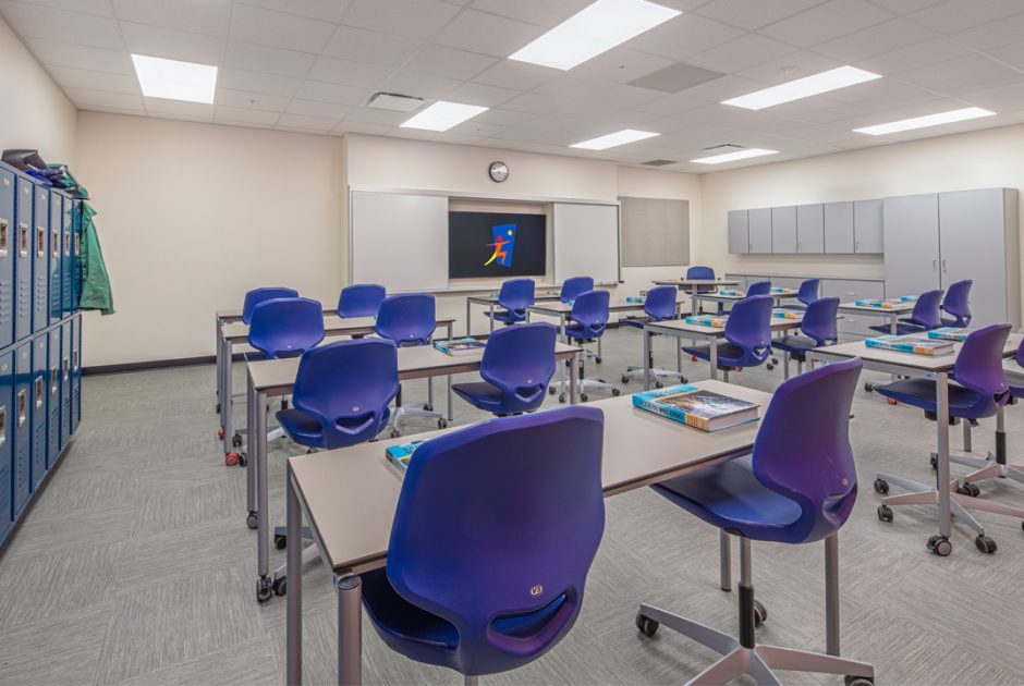 Michigan City Area School's New Career & Technical Education Building - Classroom