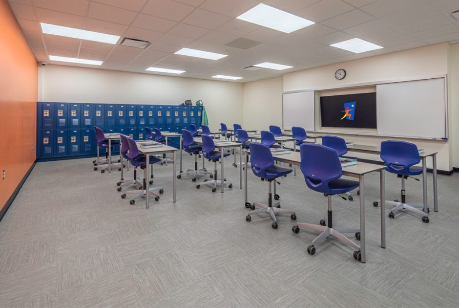 Michigan City Area School's New Career & Technical Education Building - Classroom