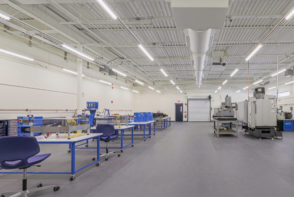 Michigan City Area School's New Career & Technical Education Building - Smart Manufacturing