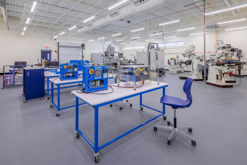 Michigan City Area School's New Career & Technical Education Building - Smart Manufacturing