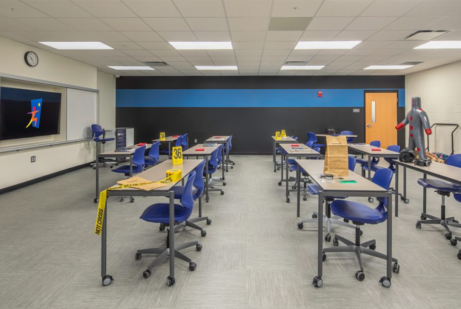 Michigan City Area School's New Career & Technical Education Building - Criminal Justice